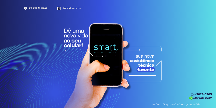 Dê uma nova vida ao seu celular, Smart Mob, sua nova assistência técnica favorita